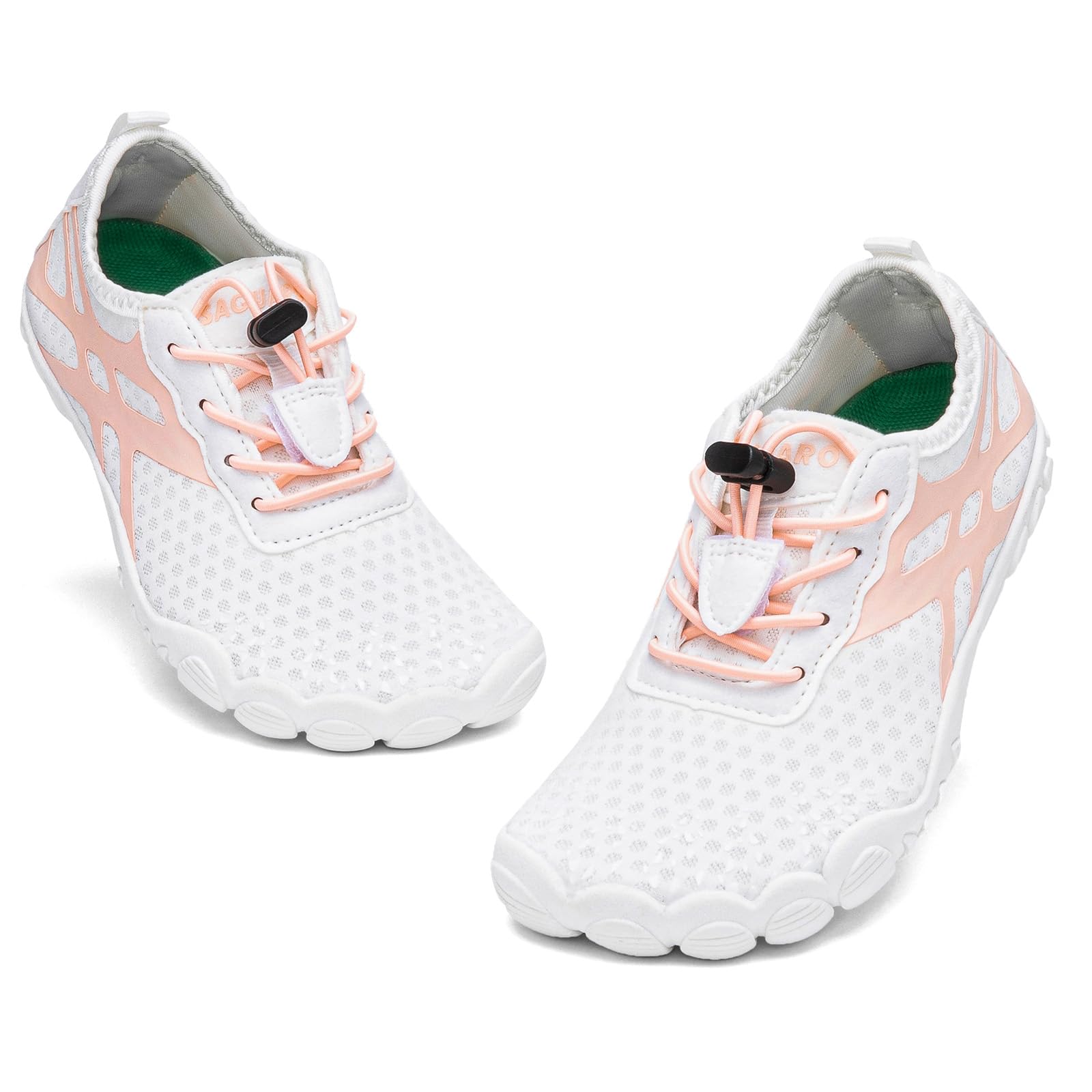 SAGUARO Zapatos de Agua Barefoot para Niños, Escarpines Acuáticos con Puntera Ancha y Secado Rápido para Verano y Actividades Acuáticas, Gr.25-36