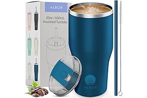ALBOR 20 oz Insulated Coffee Tumbler: The Ultimate Solution for Coffee Enthusiasts