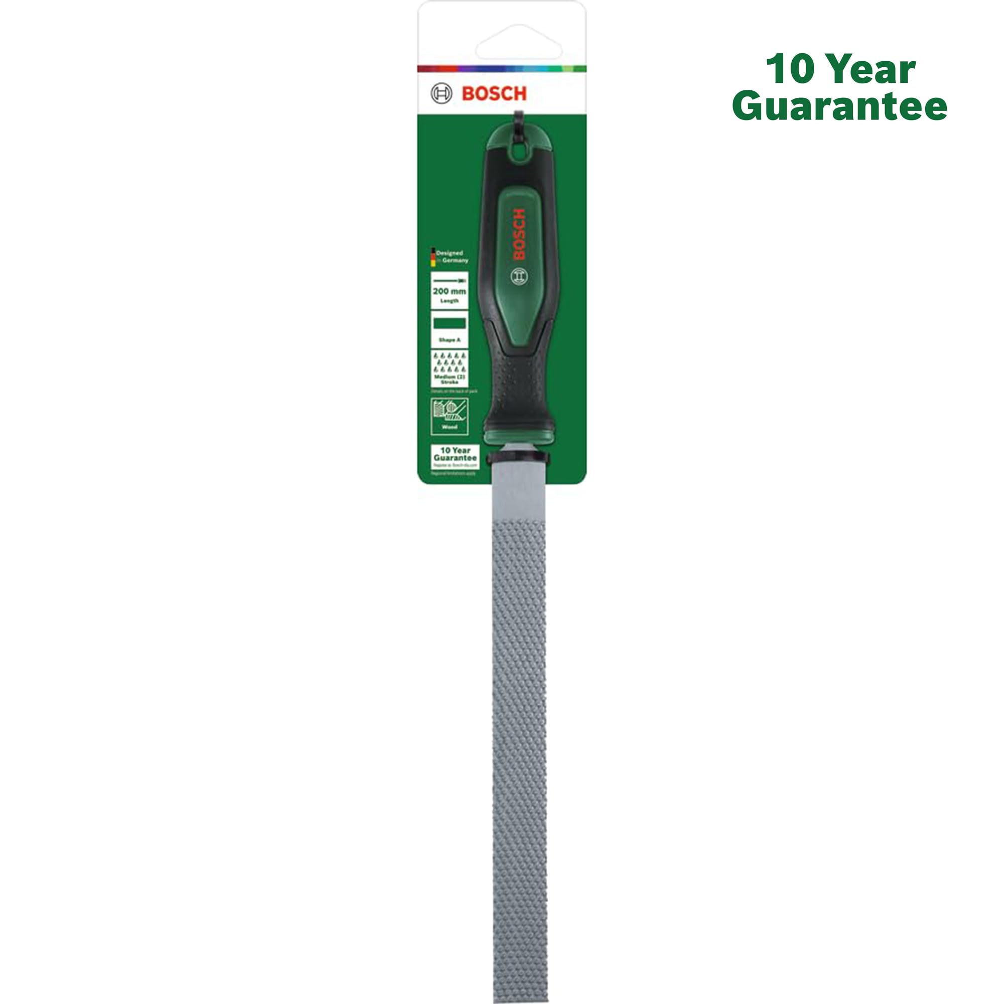 Bosch Raspa piatta per legno da 200 mm / 8&,quot, (Accessori Utensili Manuali)