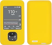 Vista 12 de Funda suave de silicona para receptor Dexcom G6 y Dexcom G7 (rosa intenso)