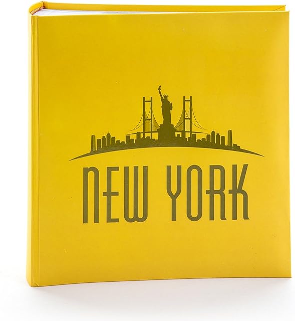 Kenro City Series Memo Photo Album New York Skyline Design for 200 Photos 6x4 inch/10x15cm - NY101