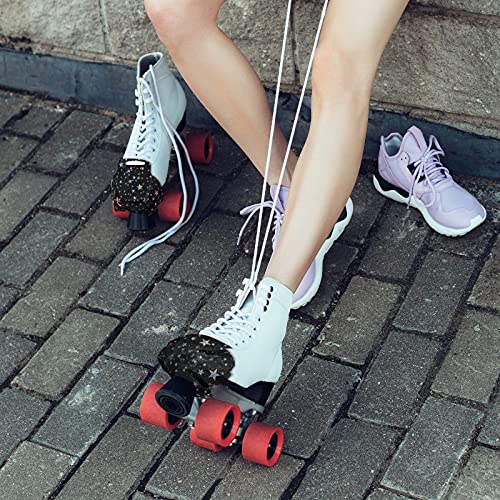 Lenwen 4 Pcs Toe Cap Guards Protectors Roller Skate Cap Protectors