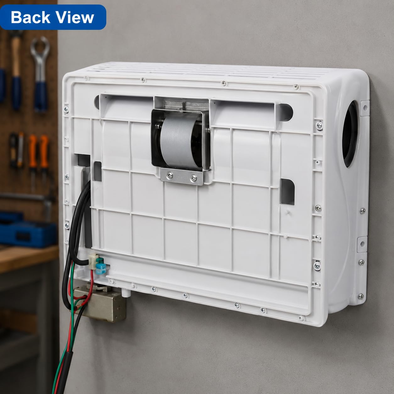 Uniwersalny klimatyzator dachowy do kampera, elektryczny parownik 12 V/24 V z wylotem obrotowym o 360° do koparek, furgonetek, przyczep kempingowych i kamperów (24V)