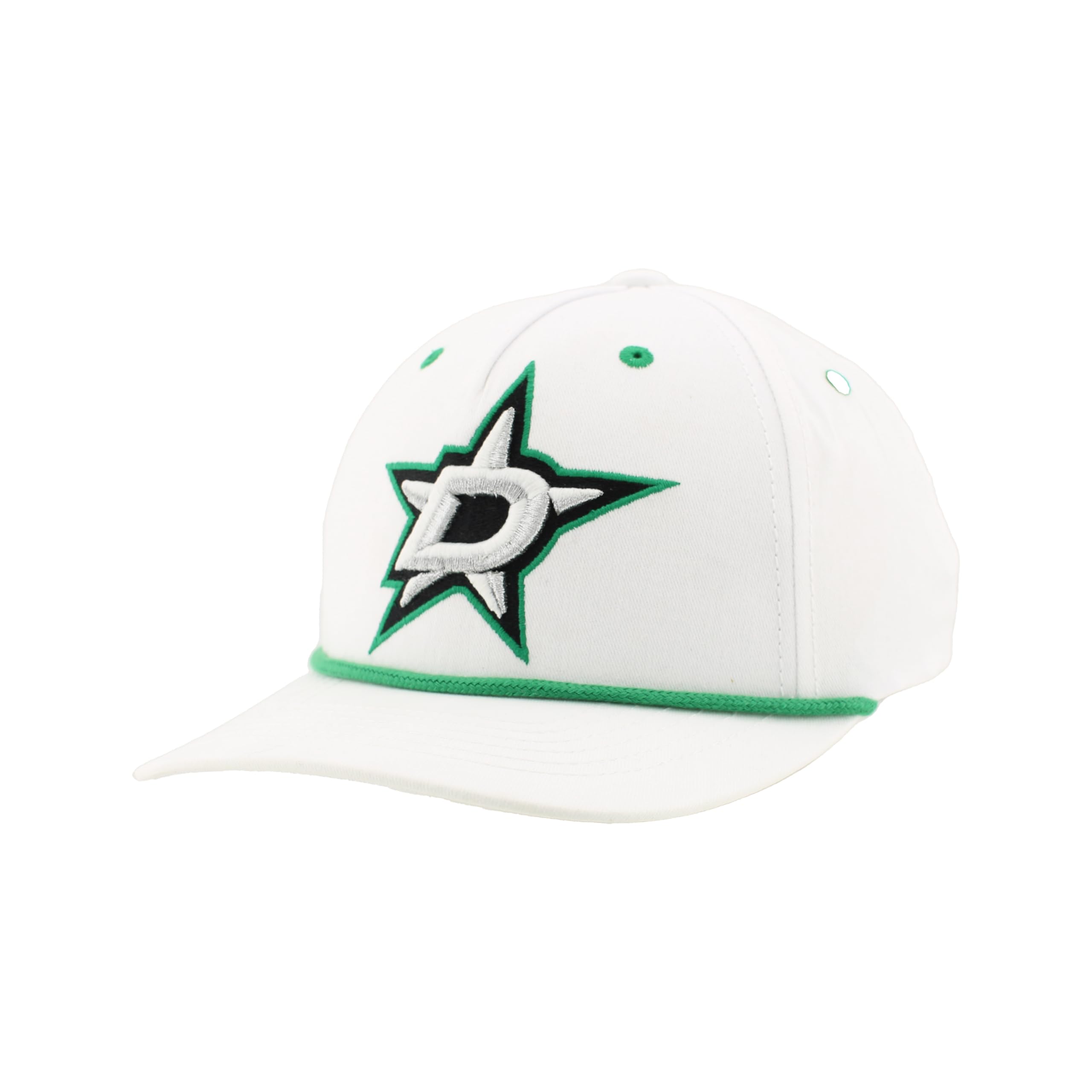 ZHATS Unisex's NHL Officially Licensed Rope Hat Snapback Memento White, One Size