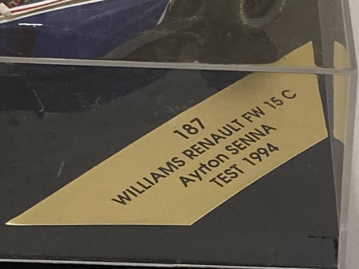 Amazon | オニキス ONYX 1/43 ウィリアムズルノー FW15C A.セナ 1994#2