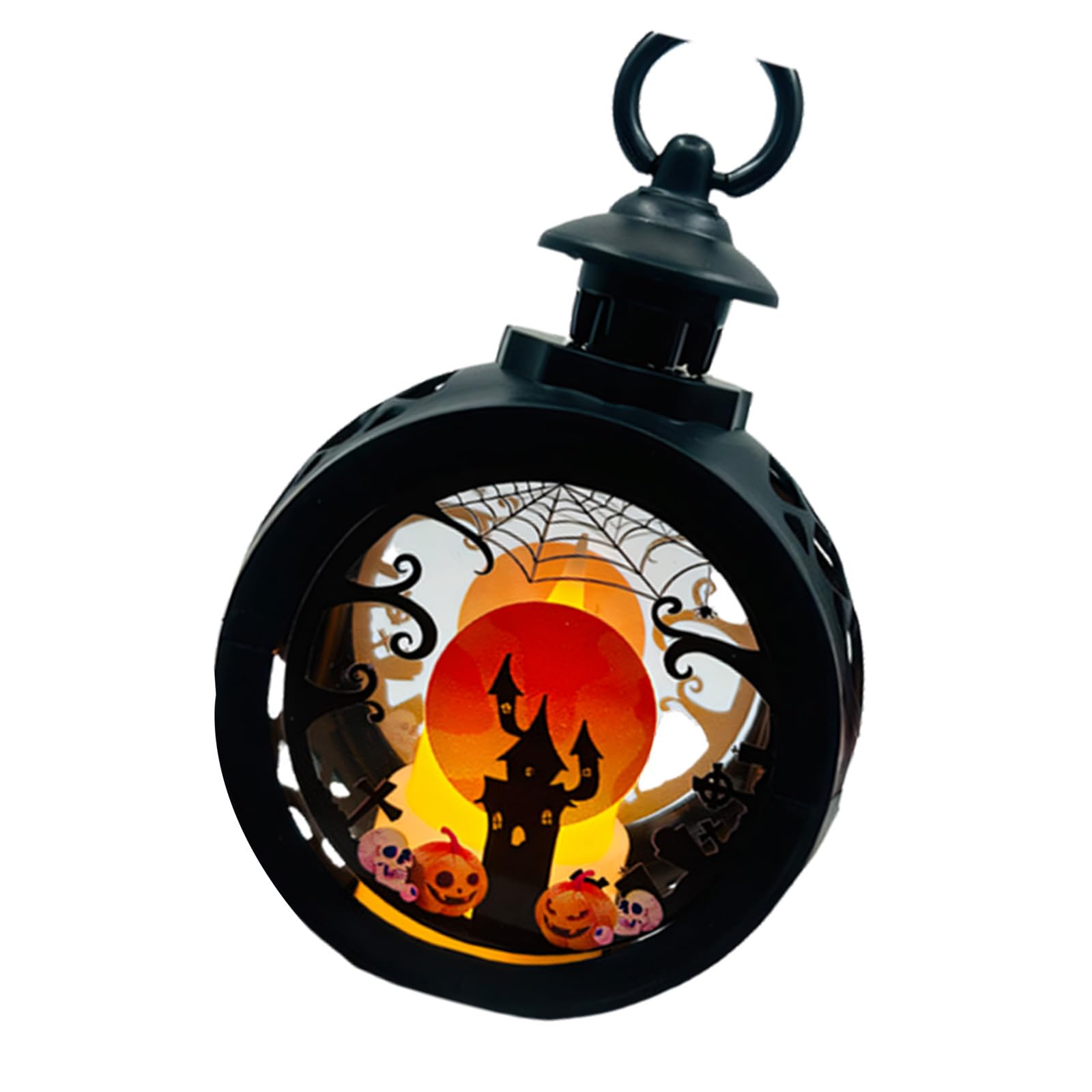 Drtlpmb C Tabletop Halloween Party With Soft Led Glow, Portable Decor Accent For Entryway Shelf Window Home Display Halloween Decor Led Portable Loop Light Tabletop Decoration Indoor Home