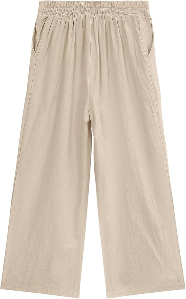 Amazon.com: Kids Little Girls High Waist Wide Leg Casual Pants Amazon.com: Kids Little Girls High Waist Wide Leg Casual Pants