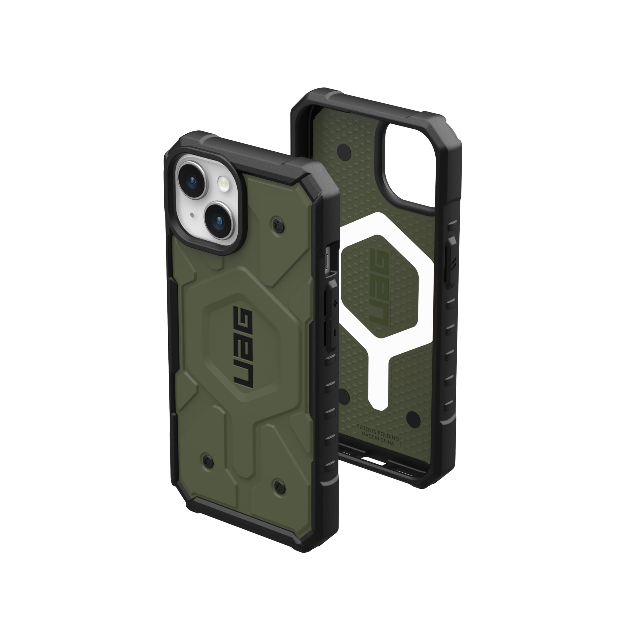 Urban Armor Gear TPU+PC Uag Iphone 15 Case, Pathfinder Mag-Safe Compatible, Slim Fit Rugged Protective Case/Cover Designed For Iphone 15 (6.1-Inch) (2023) (Military Drop Tested) - Olive Drab, Olive (B0CCKQDHL4) Amazon Price History, Amazon Price Tracker