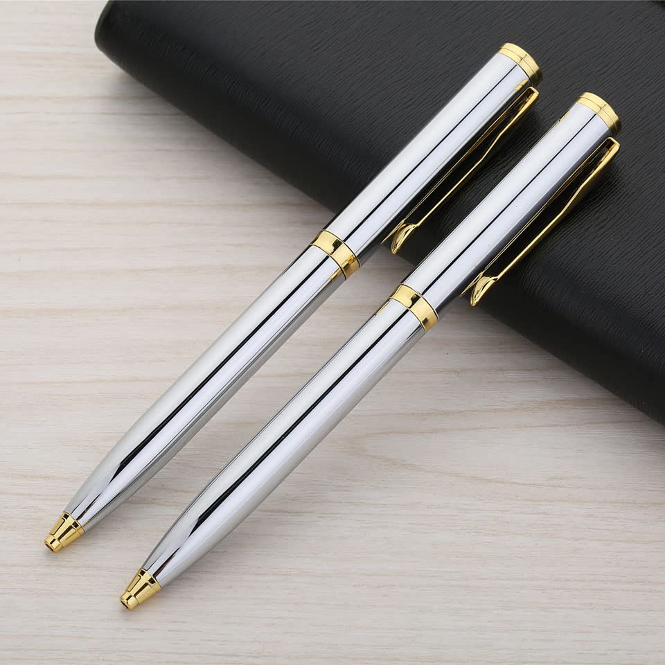 Luxury Ballpoint Pen Metal Roller Ball Pen for Writing 0 7mm Refill Gift Stationery Office — view 5