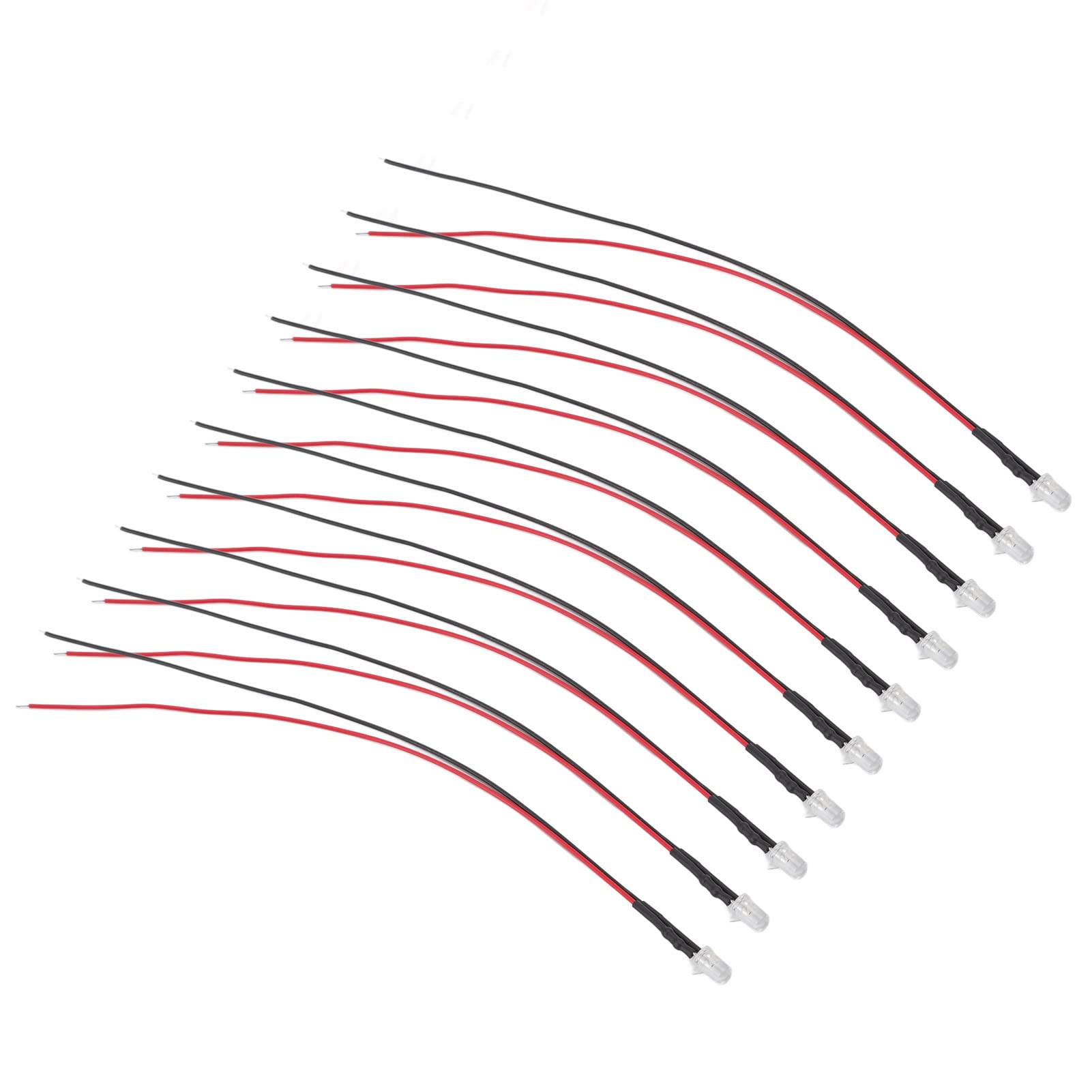 Light-Emitting Diode, Pre-Wired DIY Light-Emitting Diode Widely Applicable for Decoration with 120 Degree Light Angle (Purple Light)-image-40