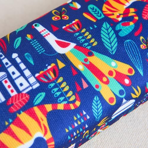Image of Chumbak Eyewear Case for Women, Spectacle Case, Sunglass Organizer and Cover Box, Stylish Glass Case for Specs, Spectacle Box, Specs Case, Stylish Glasses Cover, Protective Eyewear Case