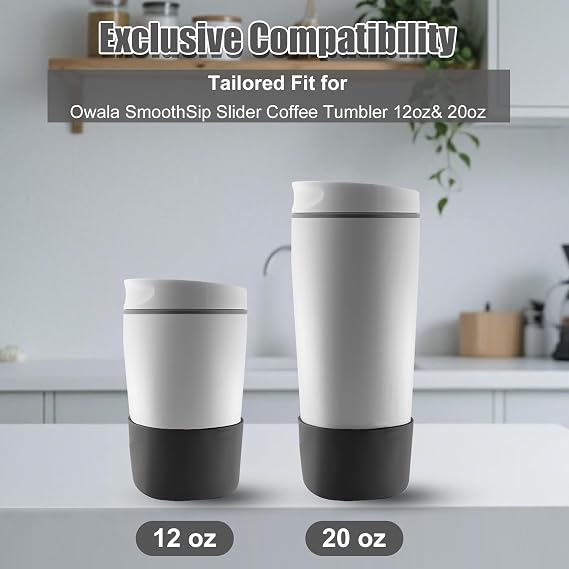 2pcs Silicone Boot for Owala SmoothSip Slider 12oz 20oz 24oz