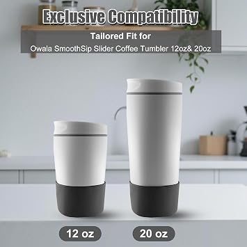 2pcs Silicone Boot for Owala SmoothSip Slider 12oz 20oz 24oz