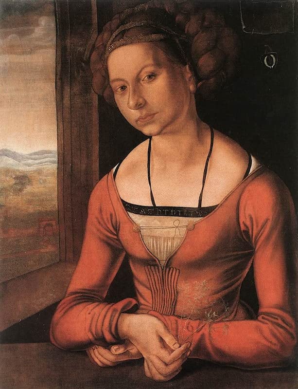 Posters et art Albrecht Dürer portrait Fürleger tableau vintage décoration chambre