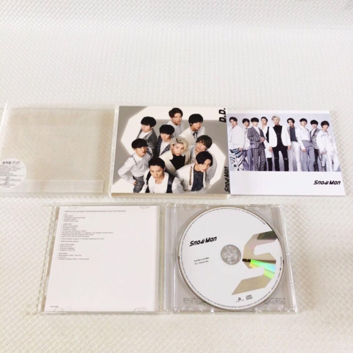  Man 『D.D.』3形態セット D.D. / Imitation Rain (3形態ｾｯﾄ)・Snow Man vs SixTONES