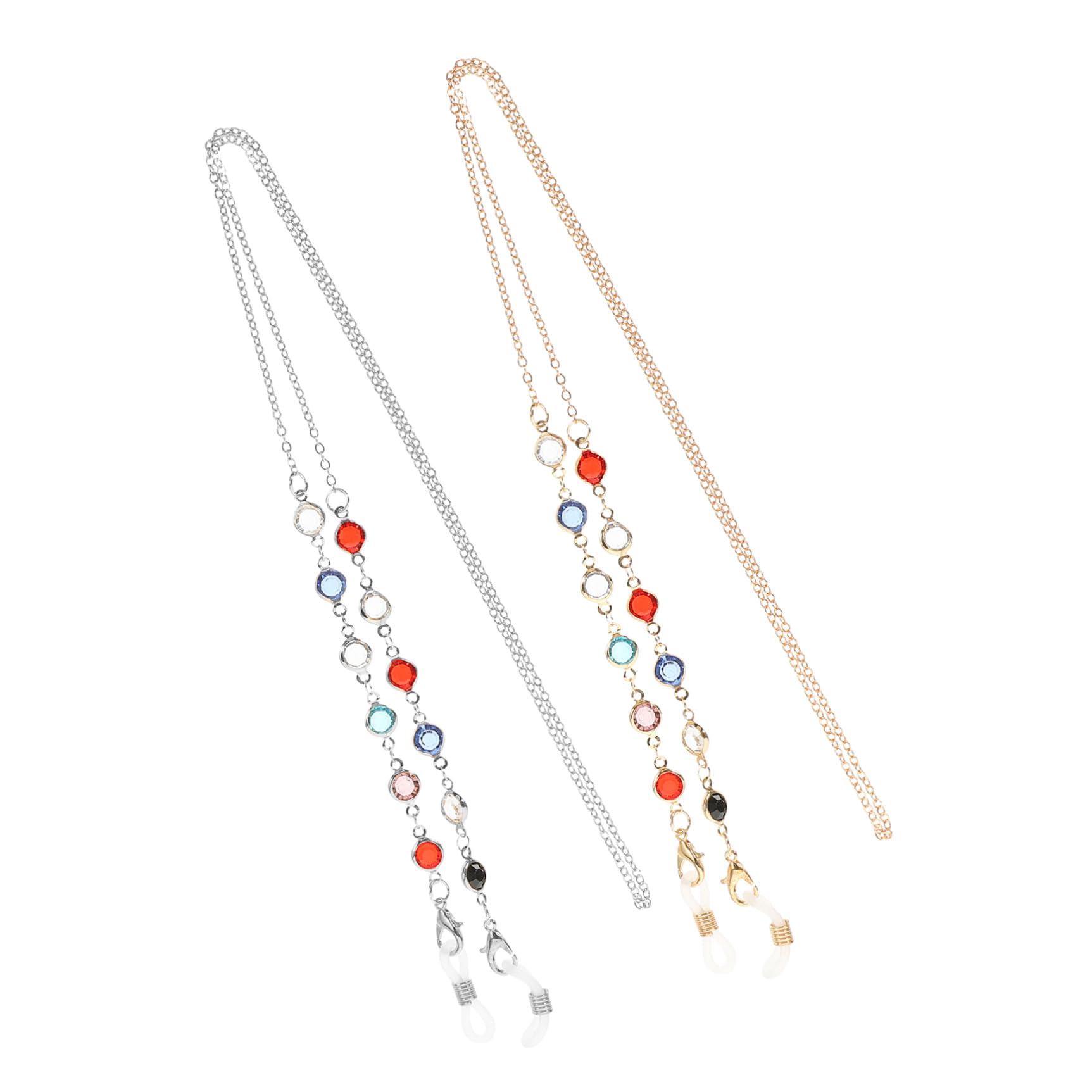 Beaupretty Gafas De Cuerda Cable Cadena De Anteojos Accesorios Moda Cordones De Anteojos Para Mujer Soportes Para Anteojos Alrededor Del Cuello Gel De Sílice