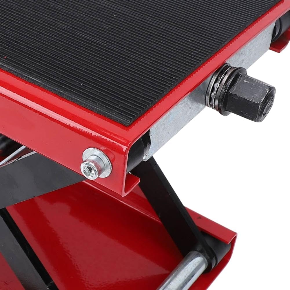 Motorcycle Jack Stand 1102lbs Max Load Adjustable Lift 85-340mm Compatible with Motorcycle