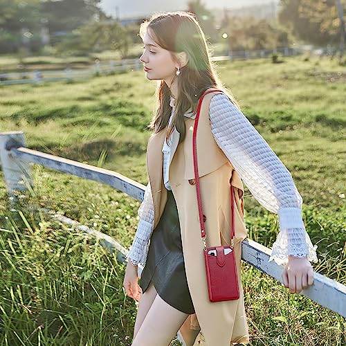 Image of Peacocktion Small Crossbody Cell Phone Purse for Women, Lightweight Mini Small Crossbody Bags for Women with Card Slots