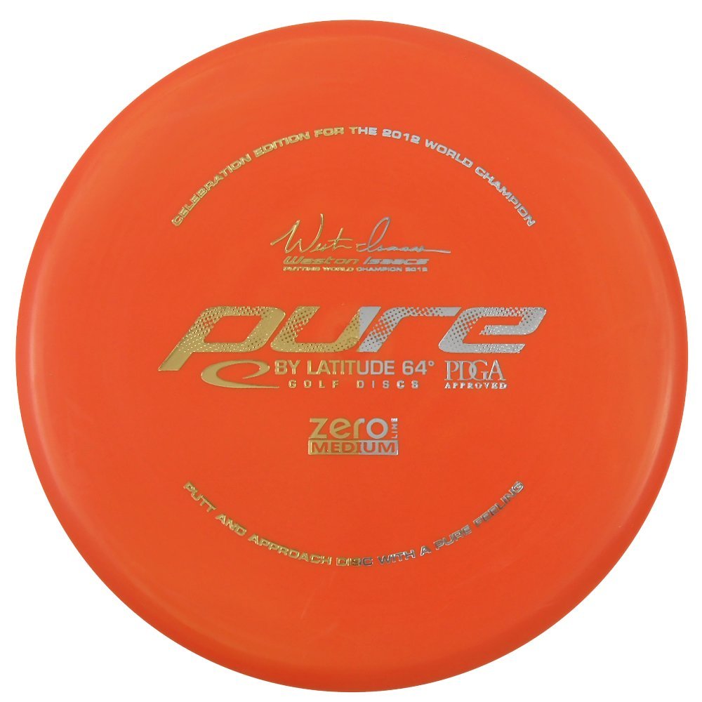 Latitude 64 Zero Line Medium Pure Putt & Approach Golf Disc [Colors May Vary] - 173-176g