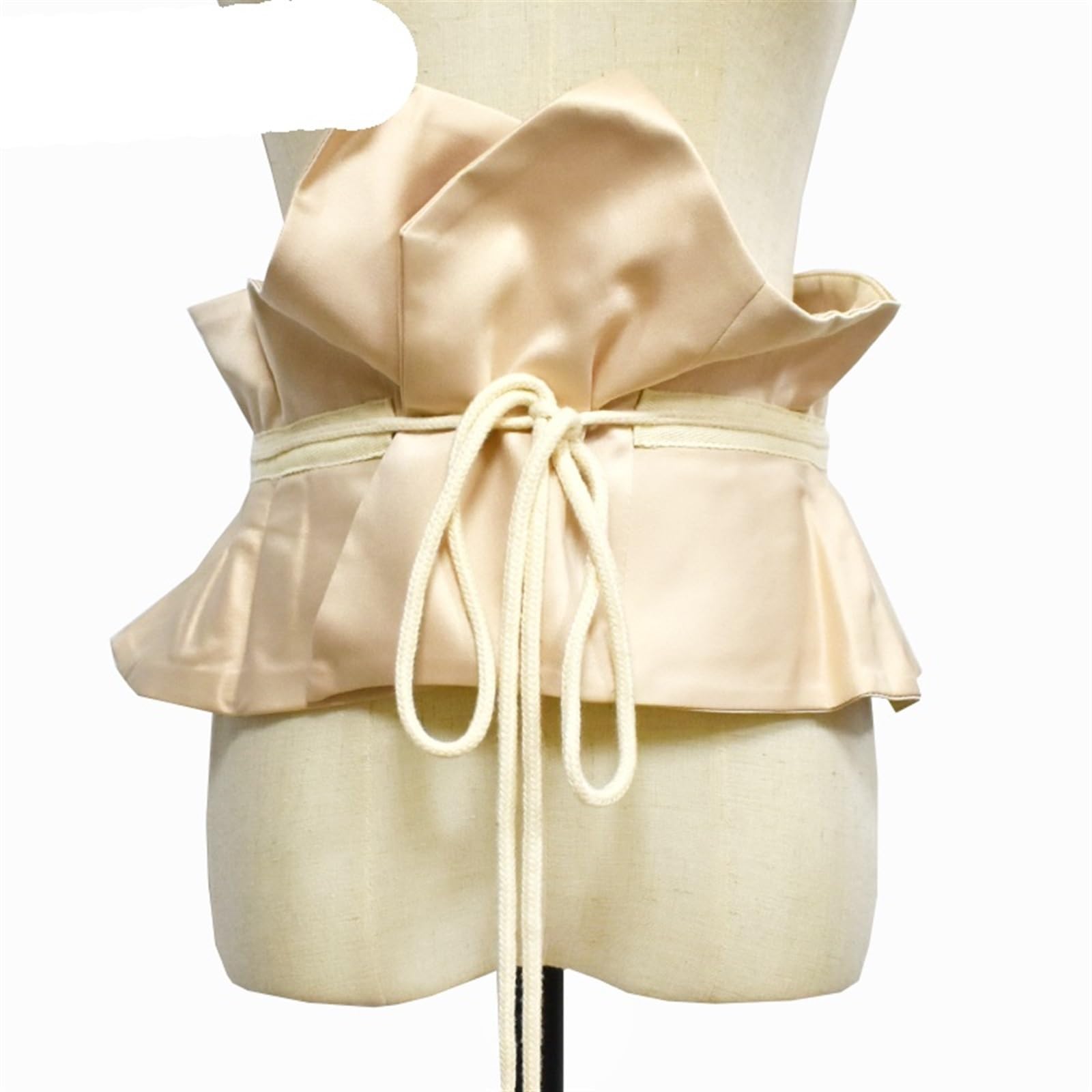 Cintura Legata Corsetto Cinture Decorative Regolabili con Cinturino in Vita Regolabile da Donna di Lusso con Cinturino in Vita di Design di Lusso da 70-80 cm(Yellow)