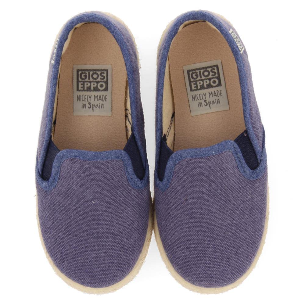 GIOSEPPO Espadrilles Grises con elásticos en los Laterales para niño orizaba