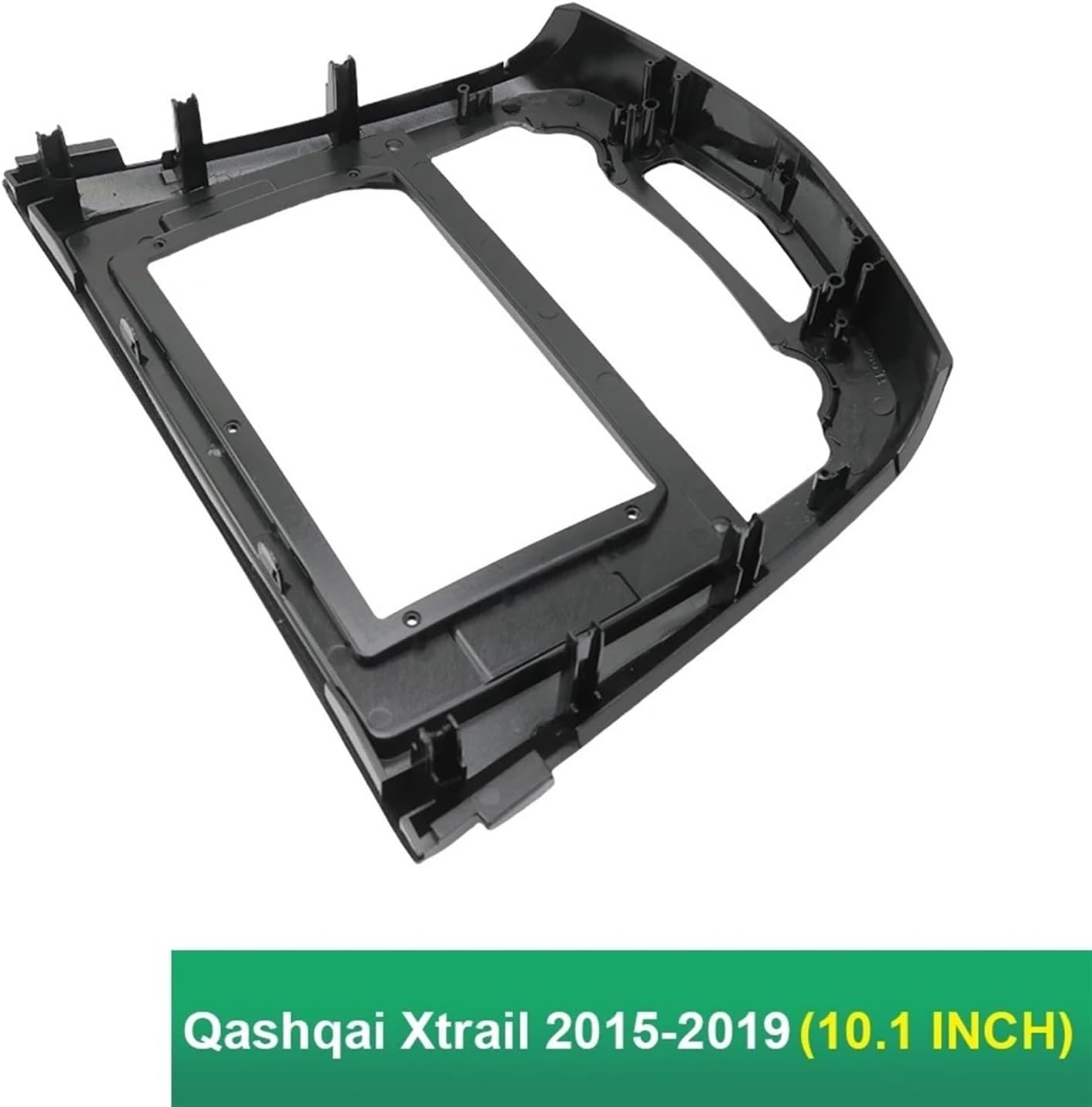 10.1 Inch Compatible with Nissan Qashqai Xtrail 2015-2019 Car Radio Stereo Fascia Frame Head Unit Android Screen GPS MP5 Player Dash Cover P Central Control Accessories(MT Frame)