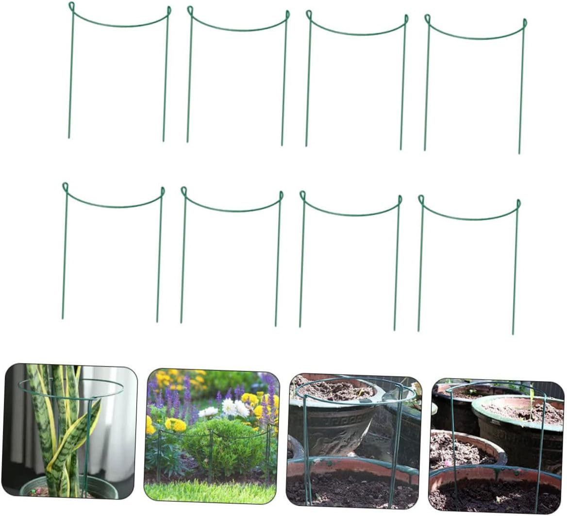 KESYOO 8pcs Small Plant Support Stakes for Climbing Plants Durable DIY Trellis and Potted Flower Support Garden Stakes for Healthy Growth and Elegant Display