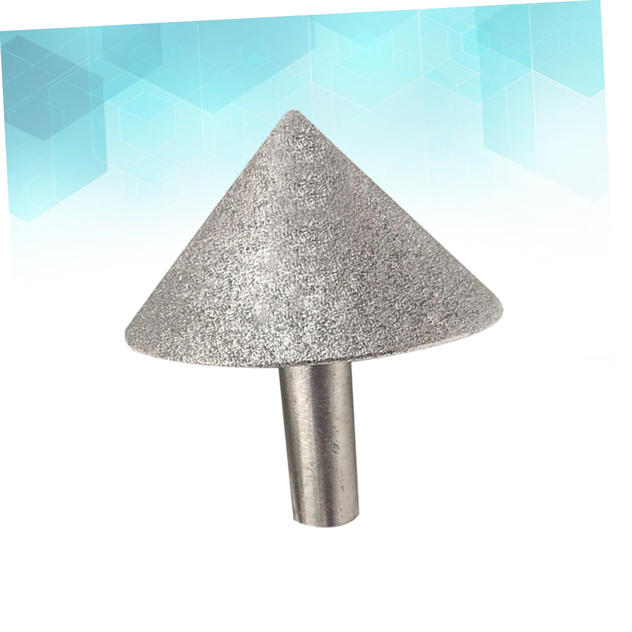 SOLUSTRE Chamfer Grinding for Jade Glass Tapered Tool Diameter 20mm Alloy Material Easy to Grinding