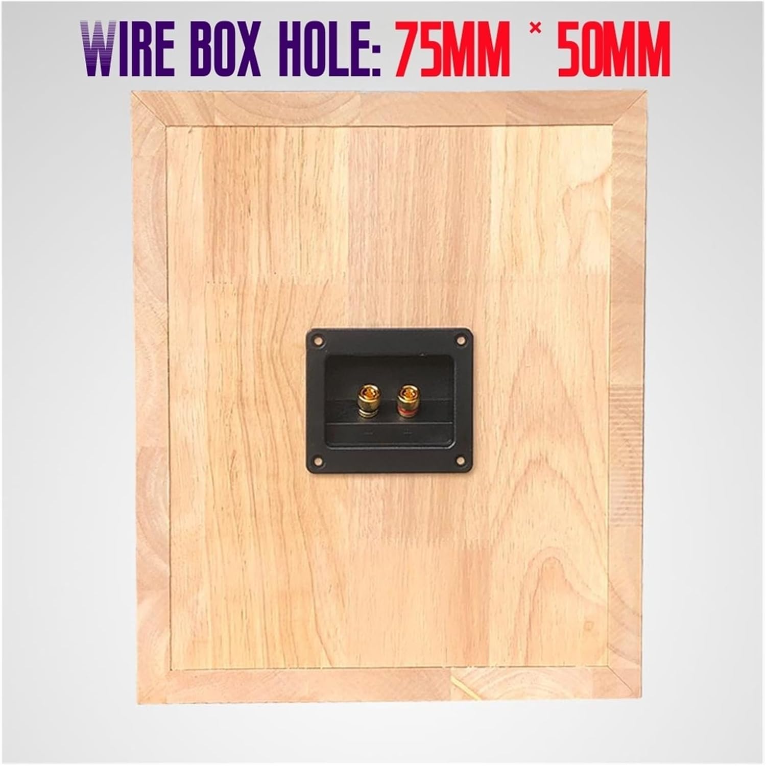DIY Vehicle Audio Modification,8-inch Solid Wood Subwoofer Empty Box, Car/Home Speaker Housing