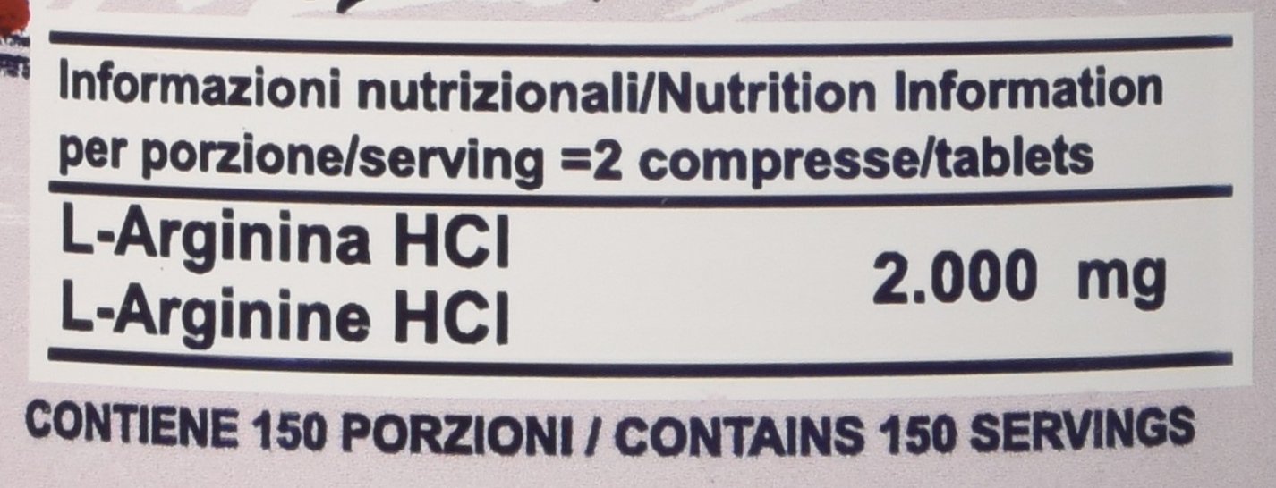 Prolabs Arginine Pure - Barattolo da 300 cpr