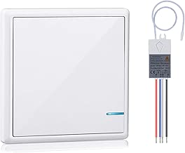 Wsdcam Wireless Light Switch and Receiver Kit Outdoor 1900 ft Indoors 229 ft - Remote Control Ceiling Lamp LED Bulb - IP54 Waterproof - coolthings.us