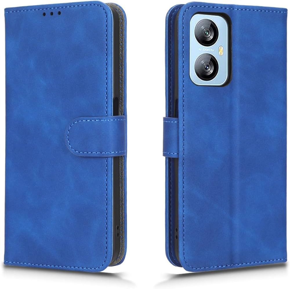 MOJIA Custodia Flip Portafoglio Per Blackview A52 / A52 PRO - Pelle PU Con Supporto E Slot Per Schede - Verde - 2