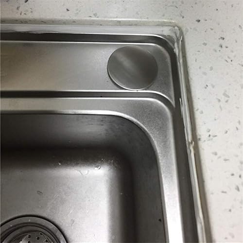 Miniatura 6 de NUOBESTY 4 piezas de acero inoxidable para fregadero de cocina, cubierta de agujero para grifo de cocina, cubierta de agujero para fregadero de