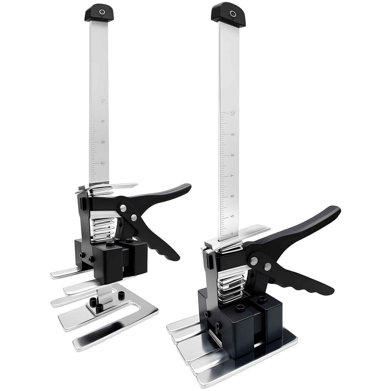 Greywolf Labor Saving Arm Jack 2 Pack, 15.5 Inch Manual Jack Tool, Multi-Function Furniture Lift, Bearing 440 lbs Lift 6.7 Inch, for Cabinet and Wall Tile Height Adjuster Handheld Tool