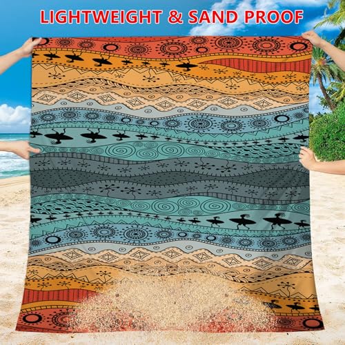Couverture plage résistante sable eau lavable pliable camping STD-46 - 3
