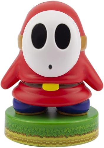 Paladone Super Mario Shy Guy Icon Light - Producto oficial de Nintendo, color blanco