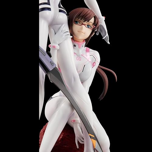 Miniatura 6 de Megahouse - Evangelion tres veces en una vez - Serie de gemas - Figura de PVC Asuka & Makinami