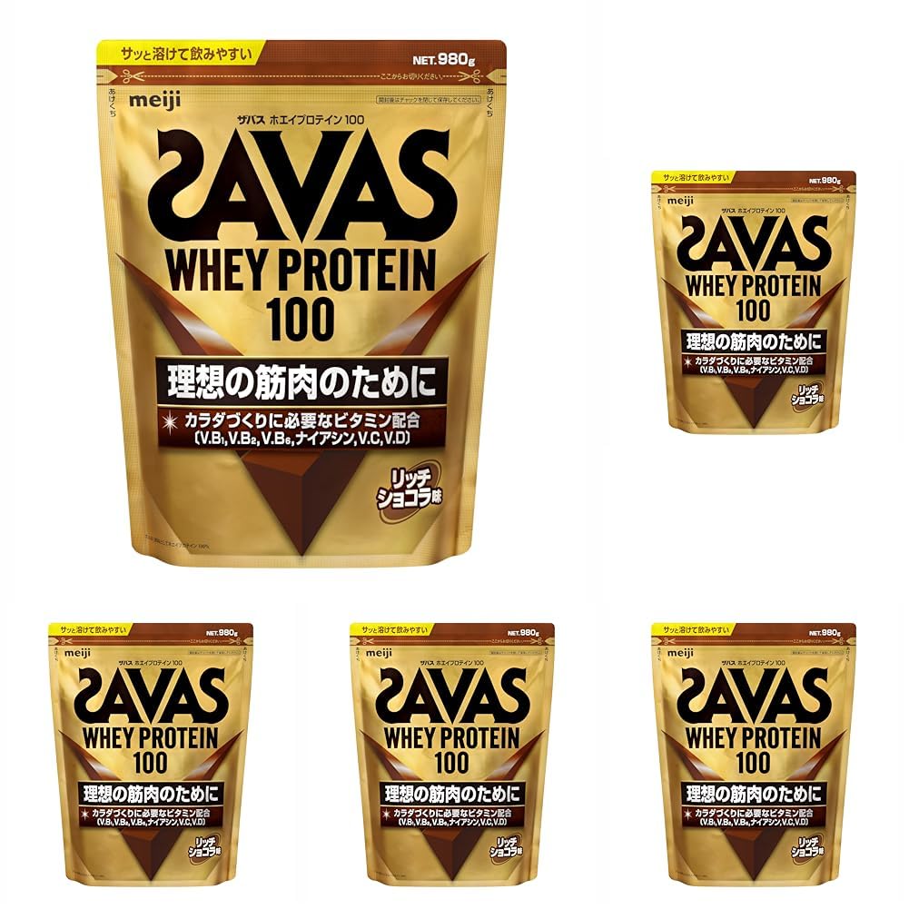 Amazon | 明治 ザバス(SAVAS) ホエイプロテイン100 リッチショコラ味