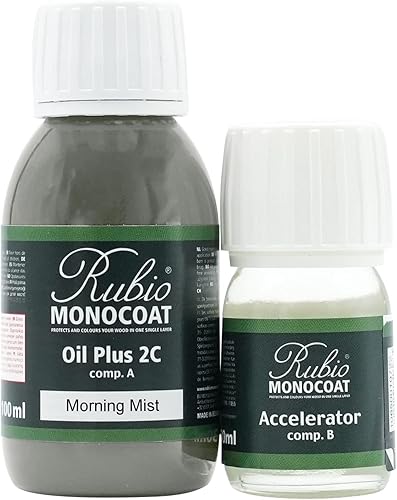 Miniatura 369 de Rubio Monocoat Plus 2C Pure Eco2 - Aceite para manchas de madera, color transparente