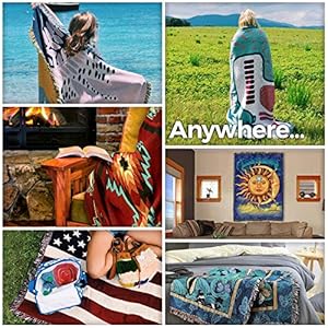 Purecountryweaversstateofohiolapsquareblanketgifttapestryblanketthrowwovenfromcottonmadeintheusa54x54 Urban Country Home Decor Pure country weavers state of ohio lap square blanket gift tapestry blanket throw woven from cotton made in the usa 54×54 urban country home decor