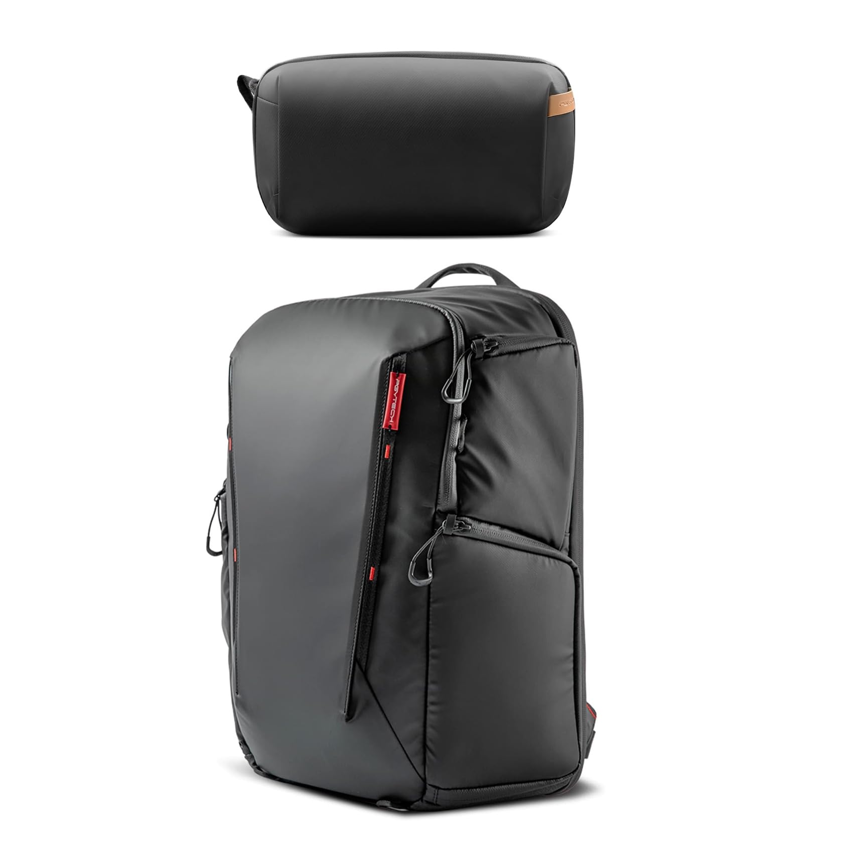 PGYTECH OneMo Lite Camera Backpack 22L+Tech Accessories Pouch Waterproof Small Electronics Organizer Bag Tech Organizer Pouch for Cables, Phone Batteries, Photography SD card