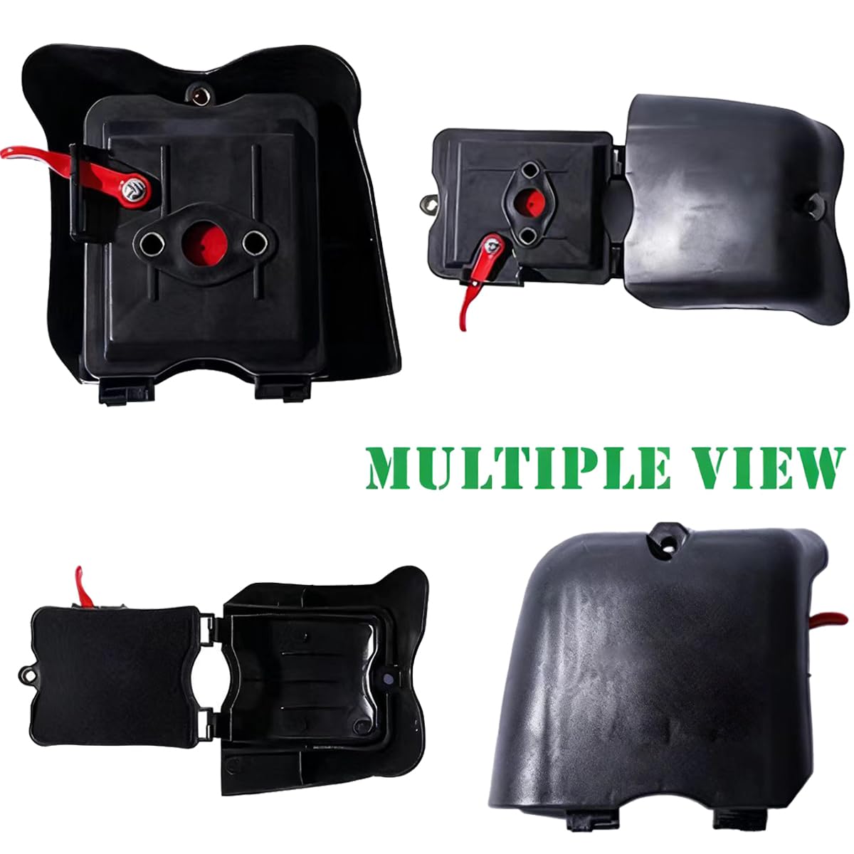 ZAMDOE Kit filtro aria di ricambio per decespugliatori CG430 BC430 CG520 BC520 43CC 49CC 52CC 40F-5 44F-5 Motori a 2 tempi, decespugliatori, coperchio e alloggiamento filtro aria, ricambi