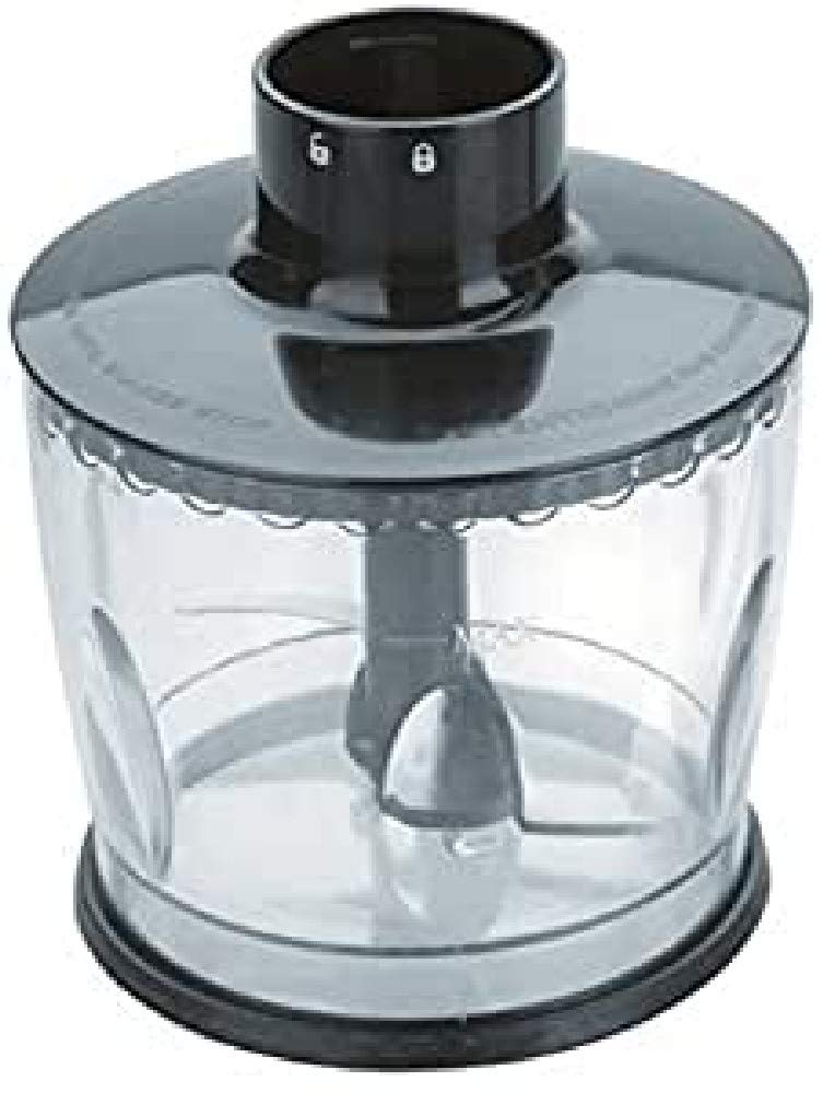 Lacor R61671A Electric Stick Blender Chopper Bowl, 30 x 30 x 30 cm, Black