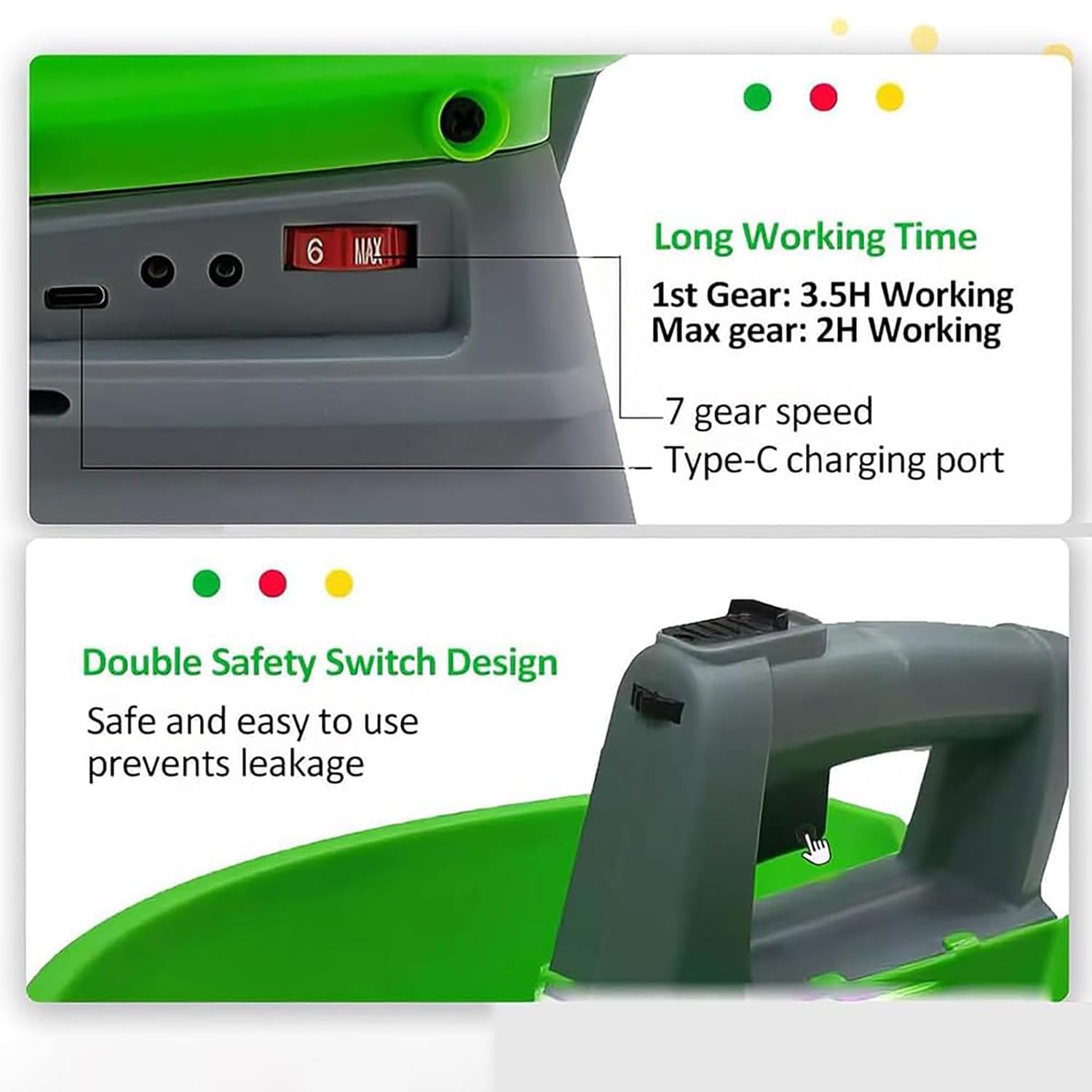 Rozprzestrzeniacz nasion bezprzewodowych, 3L Trawnik Rozkłada pasz, regulowana szerokość rozproszenia, dla pól pszenicy/warzyw/ryżu