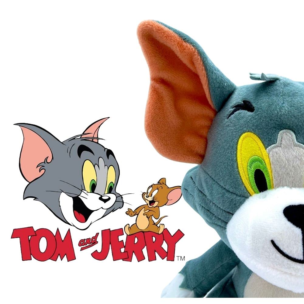Peluche Mitsy La Souris De Tom Et Jerry - Coussin Jaune 25cm - Occasion Très Bon état