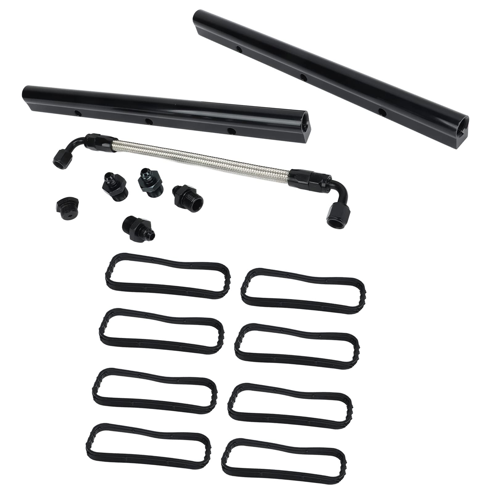 Buy Fuel Rails Kit Heavy Duty Fuel Low Pressure Intake Manifolds Car