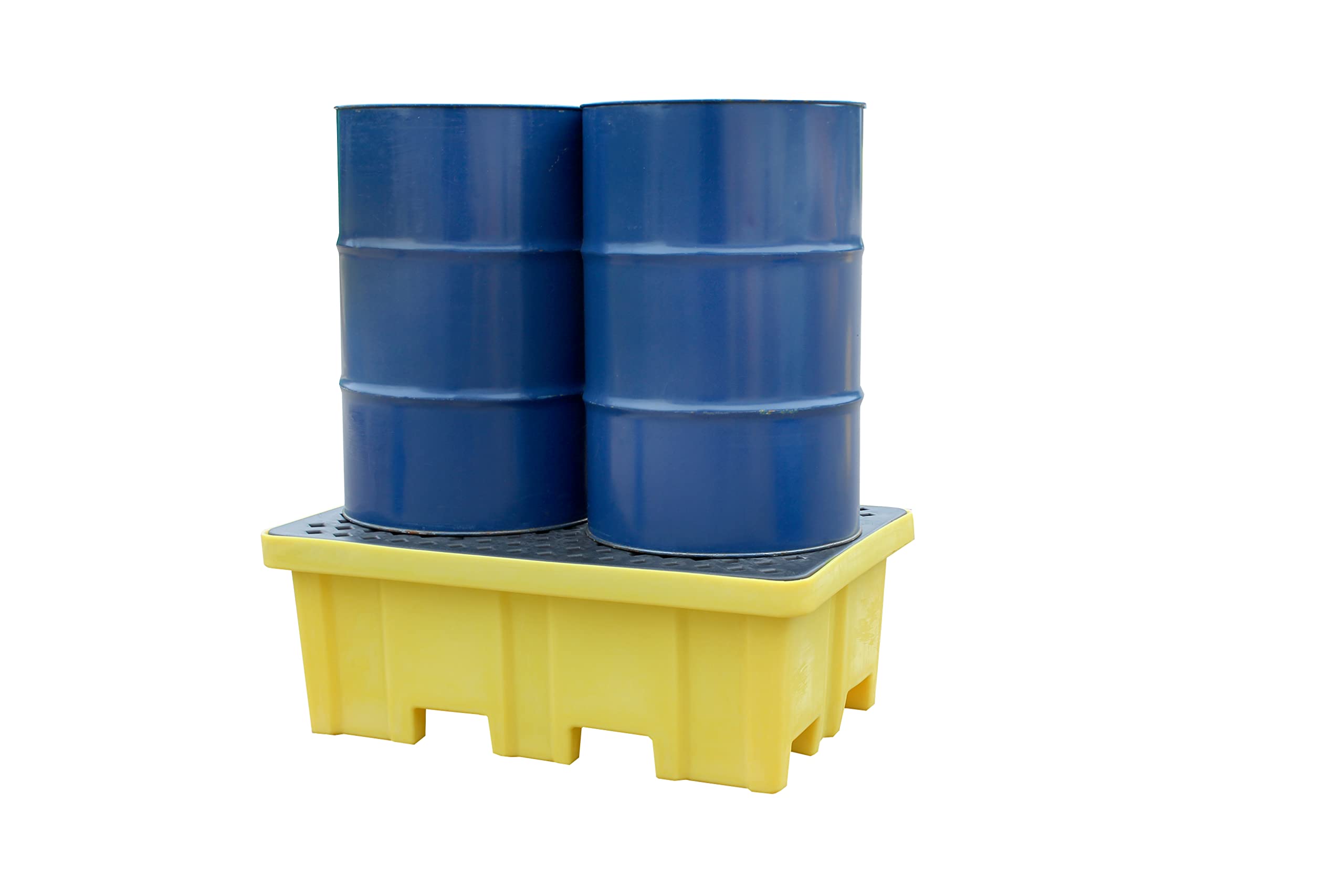 Drum Spill Pallet for 2 x 205ltr Drums with 4 Way FLT Access