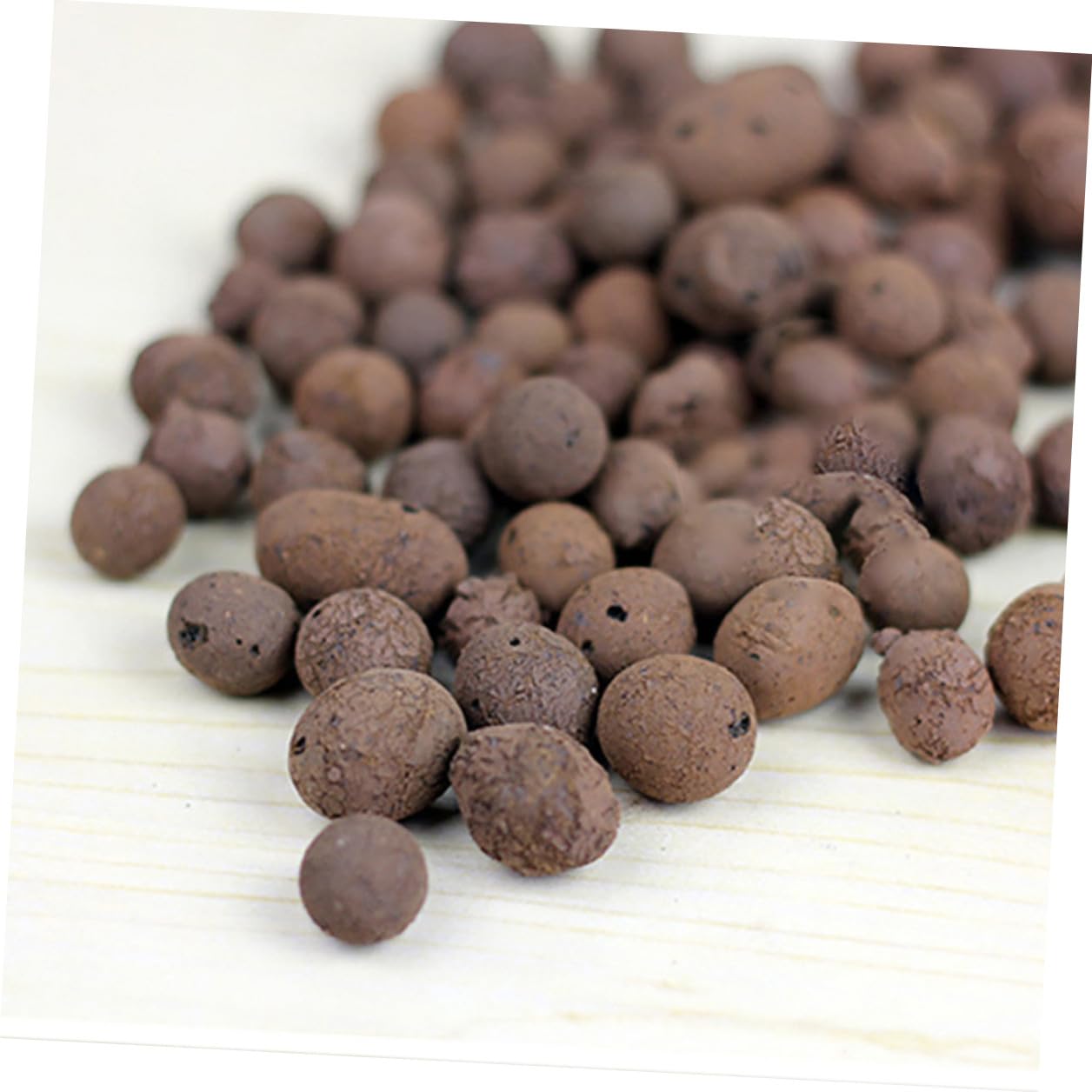 Anneome 1kg Blähton Schotter für Blumenpflanzzubehör, Kaffee