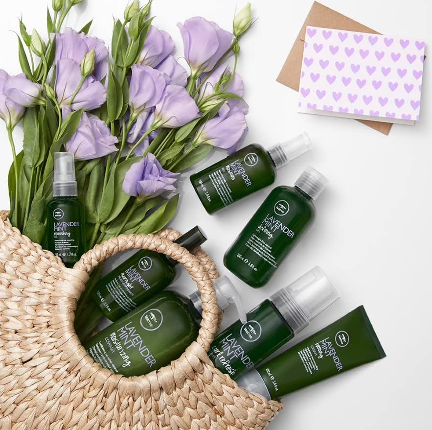 Tea Tree Lavender Mint Moisturizing Cowash, Cleansing Conditioner, For Coarse, Curly + Dry Hair
