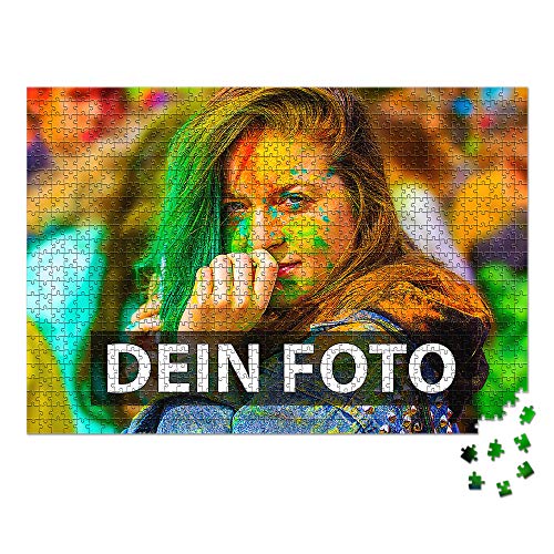 Foto-Puzzle 24 - 2000 Teile / inkl. Verpackung / mit eigenem Bild Bedrucken Lassen - 1000 Teile, Kartonverpackung Cover